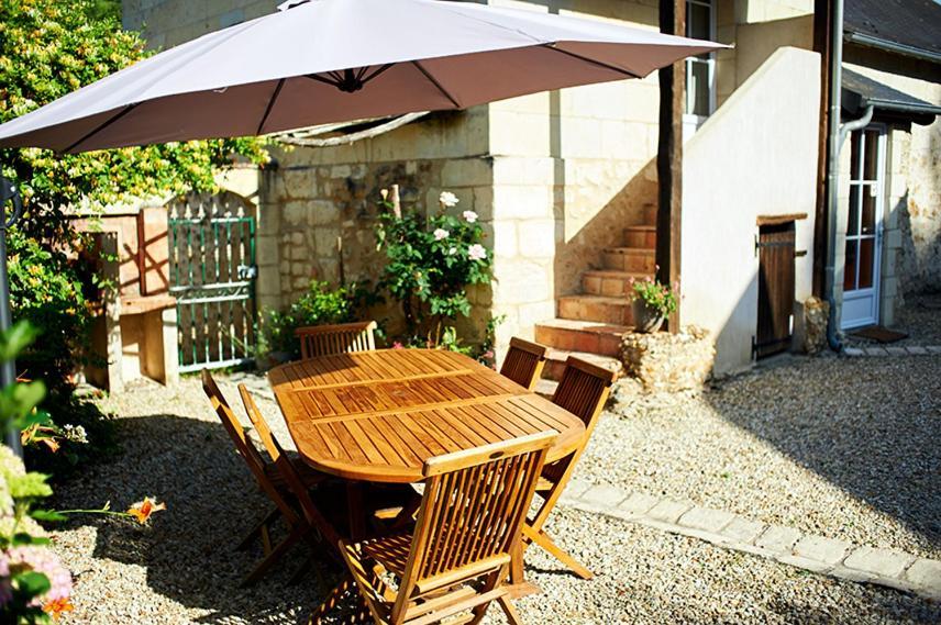 Domaine De La Juranvillerie, Gite Et Chambres D'Hotes Rigny-Ussé Exterior foto