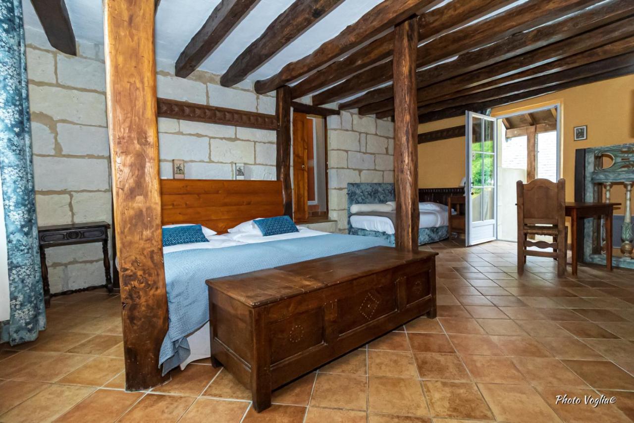Domaine De La Juranvillerie, Gite Et Chambres D'Hotes Rigny-Ussé Exterior foto